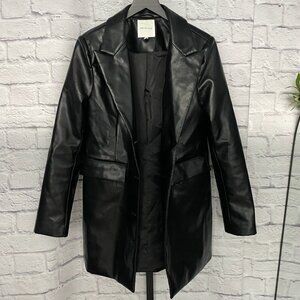 Leather Trench Coat